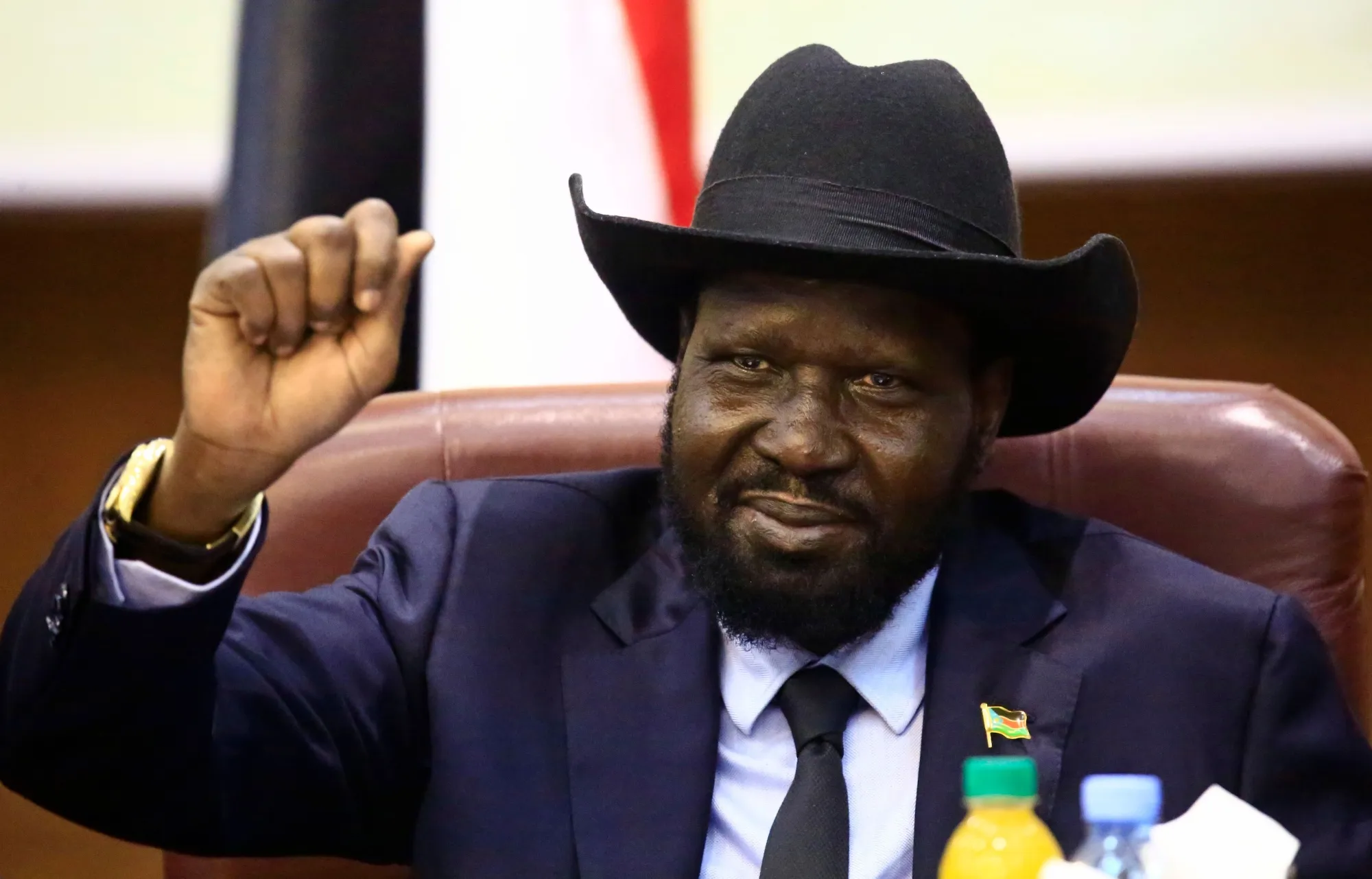 South Sudanese President Salva Kiir&nbsp;