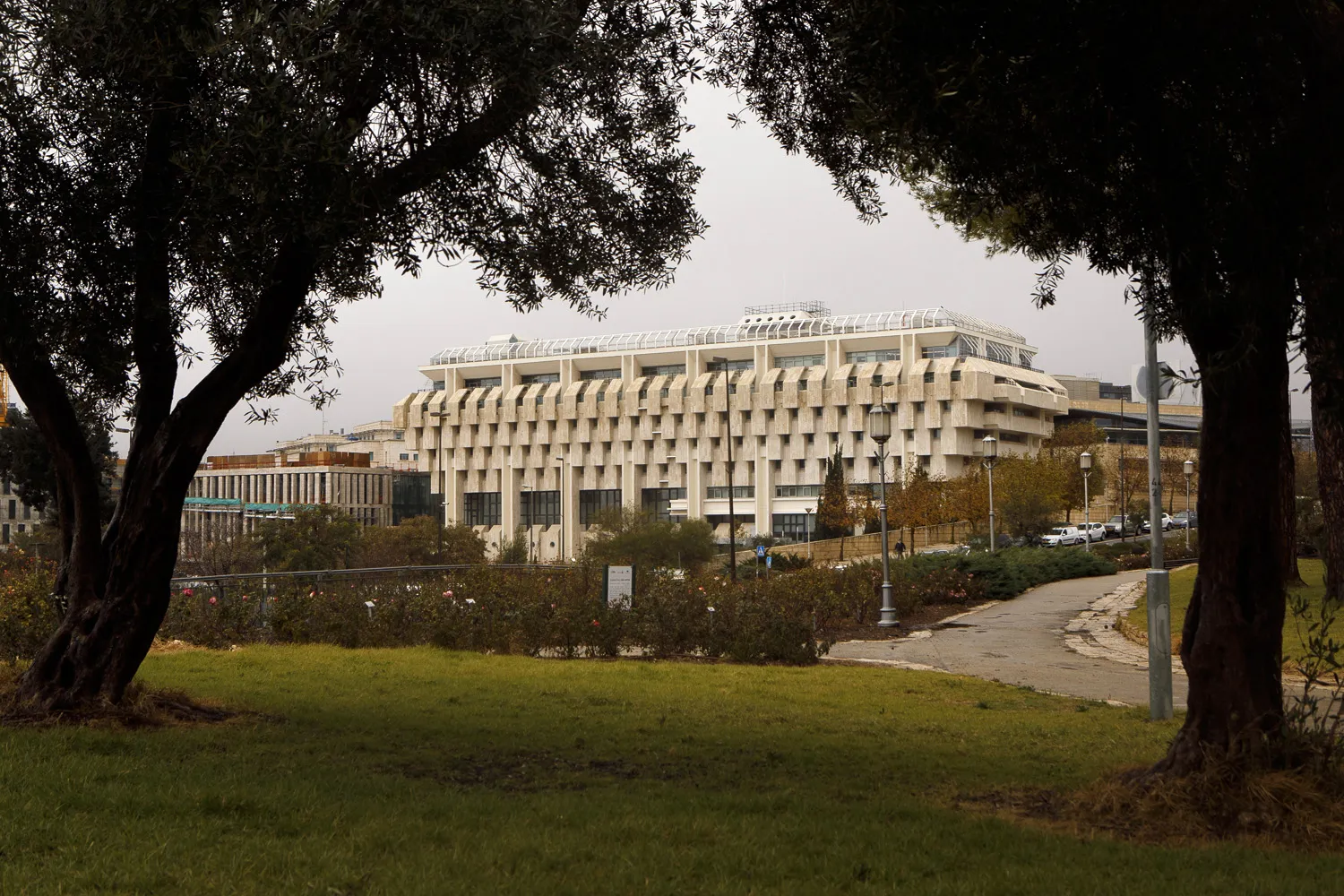 The Central Bank of Israel in Jerusalem.