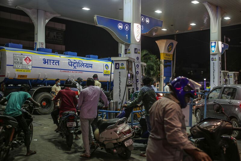 India's Record High Pump Prices Threaten Road to Recovery