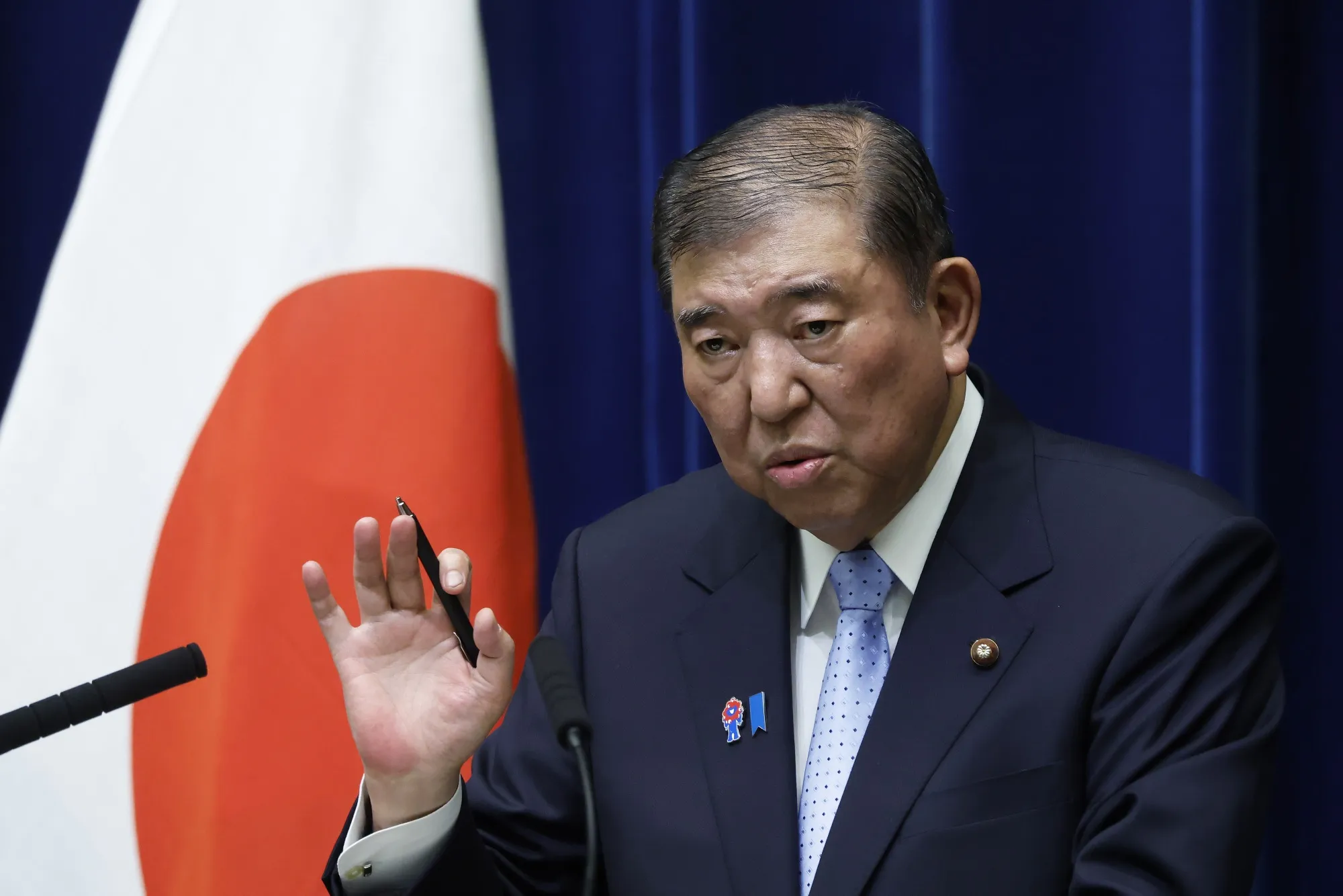 Prime Minister&nbsp;Shigeru Ishiba