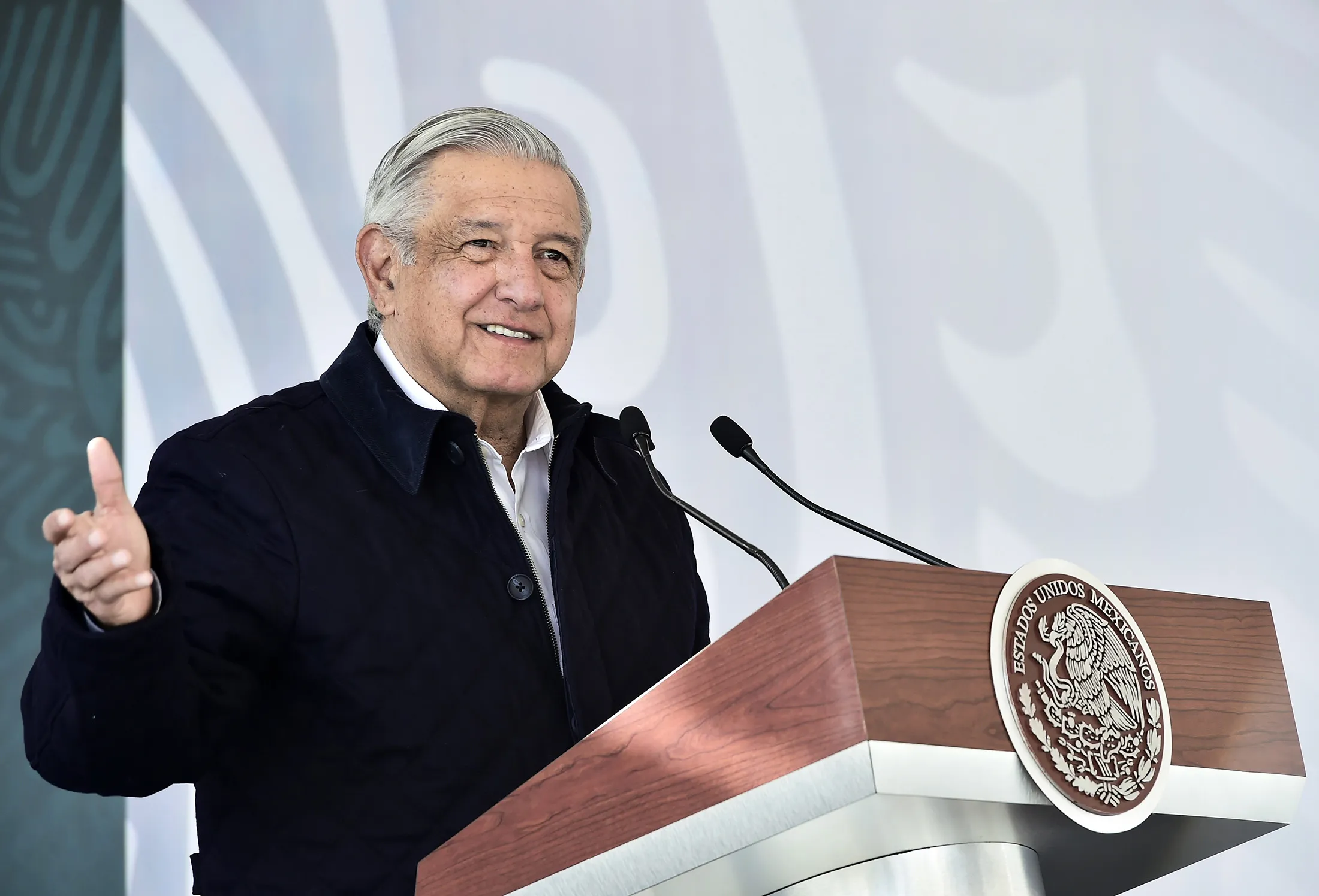 Andres Manuel Lopez Obrador in San Luis Potosi, Mexico, on Jan. 24.