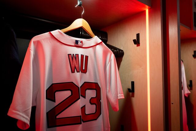 Custom Boston Red Sox jersey made for Michelle Wu