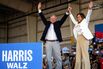 Kamala Harris, Tim Walz Continue Swing-State Blitz To Beat Trump