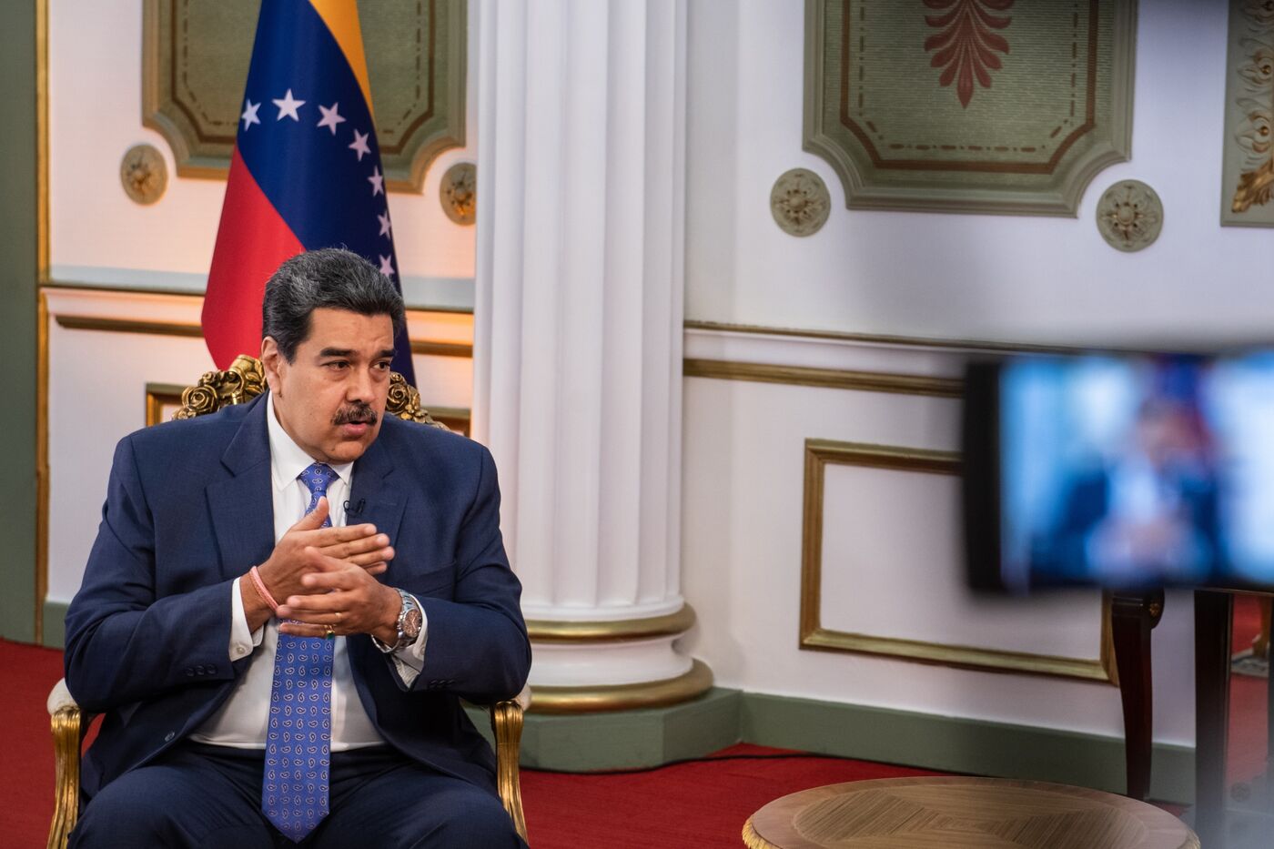 relates to Venezuela President Maduro Talks Sanctions, Economy: Transcript