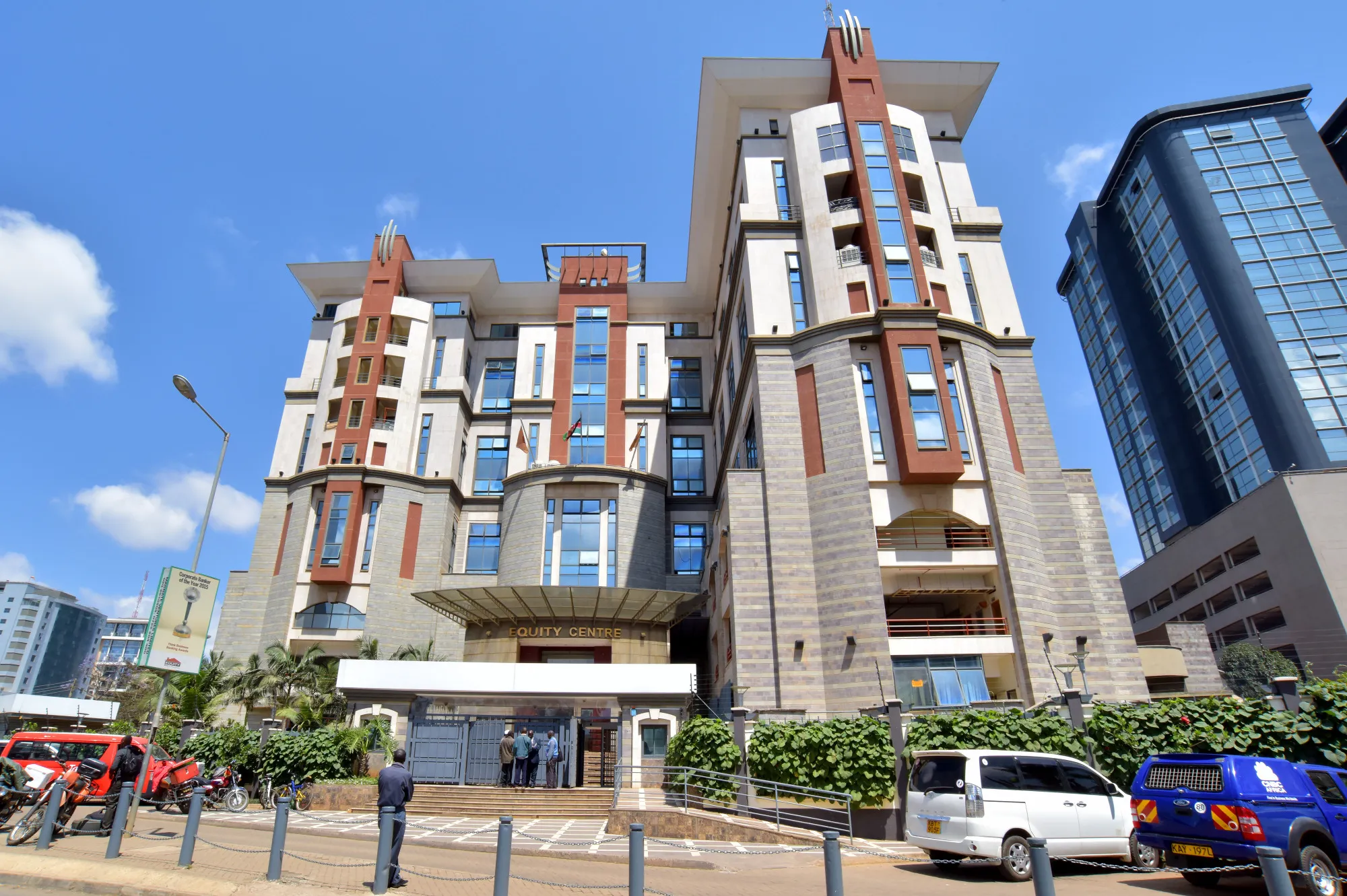 The headquarters of Equity Group Holdings Ltd. stand in Nairobi.