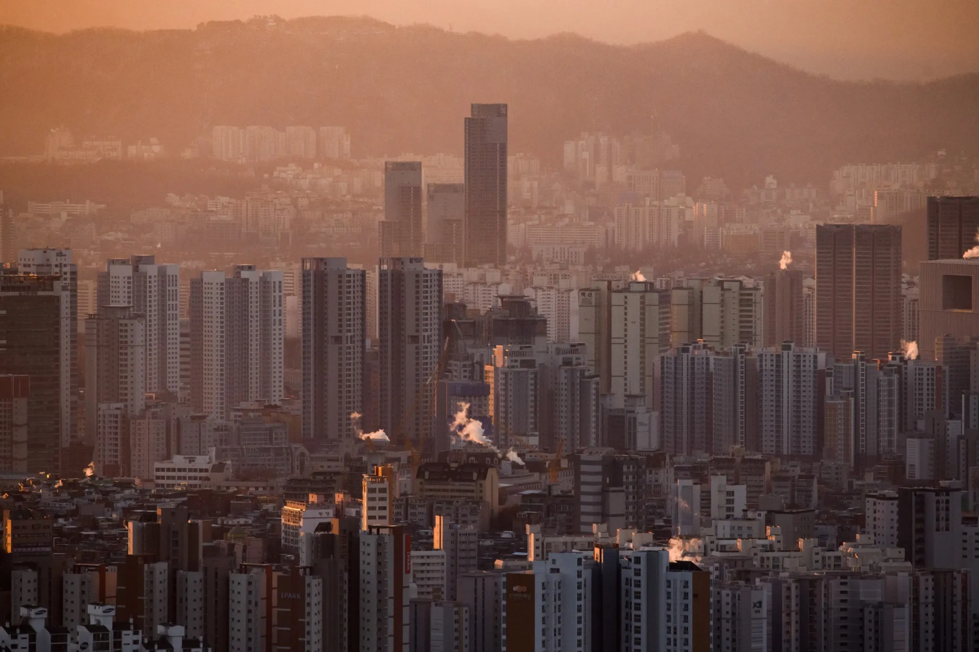 Korean households rely heavily on loans to buy apartments.