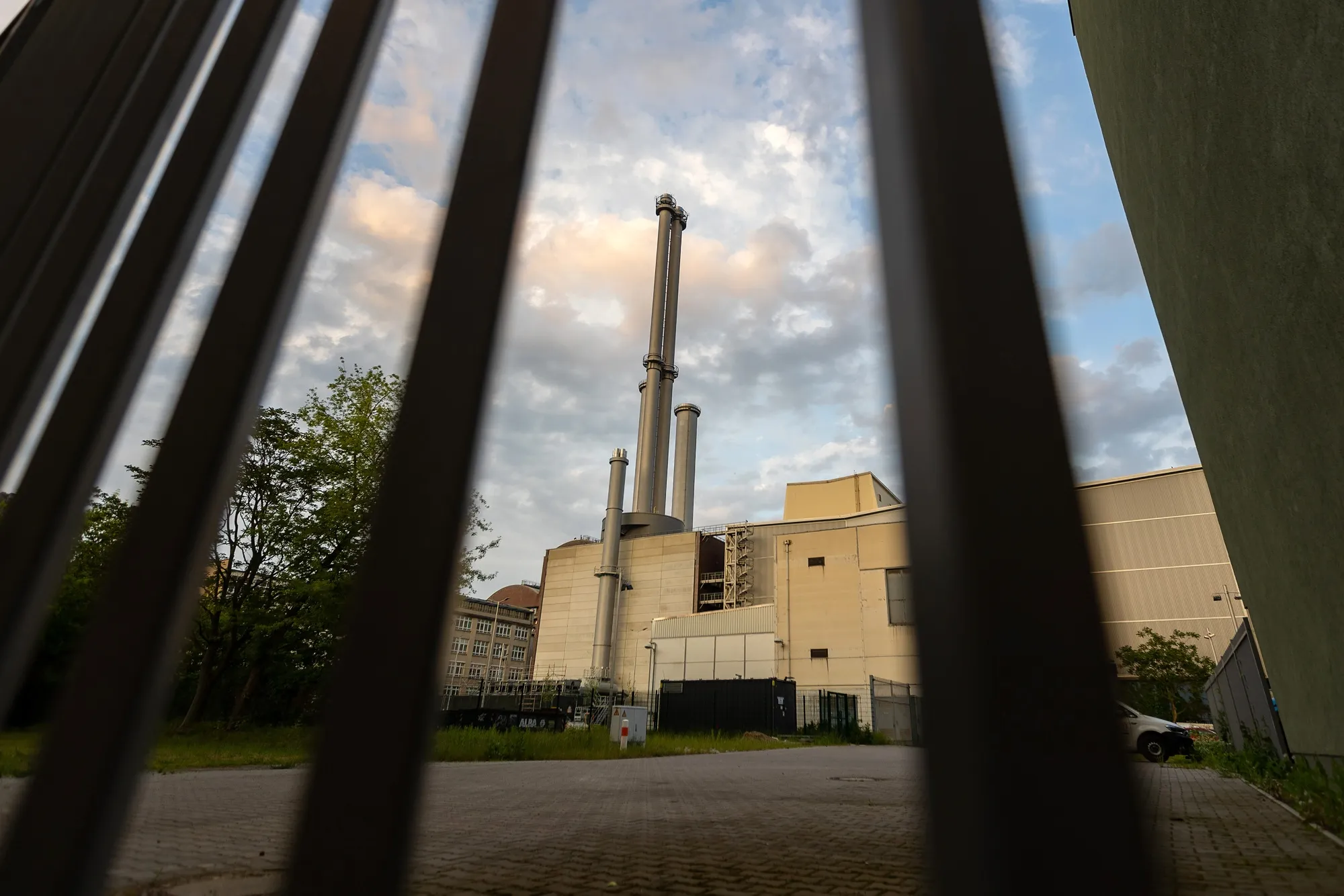 A natural gas power plant in Berlin.