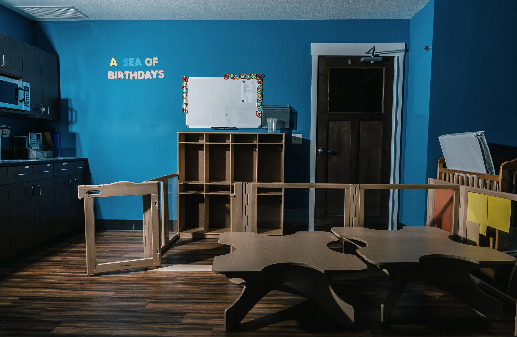 Some of the classrooms at Discover Magical Moments Daycare&nbsp;in Rochester, Minnesota, sit empty because of staff shortages.
