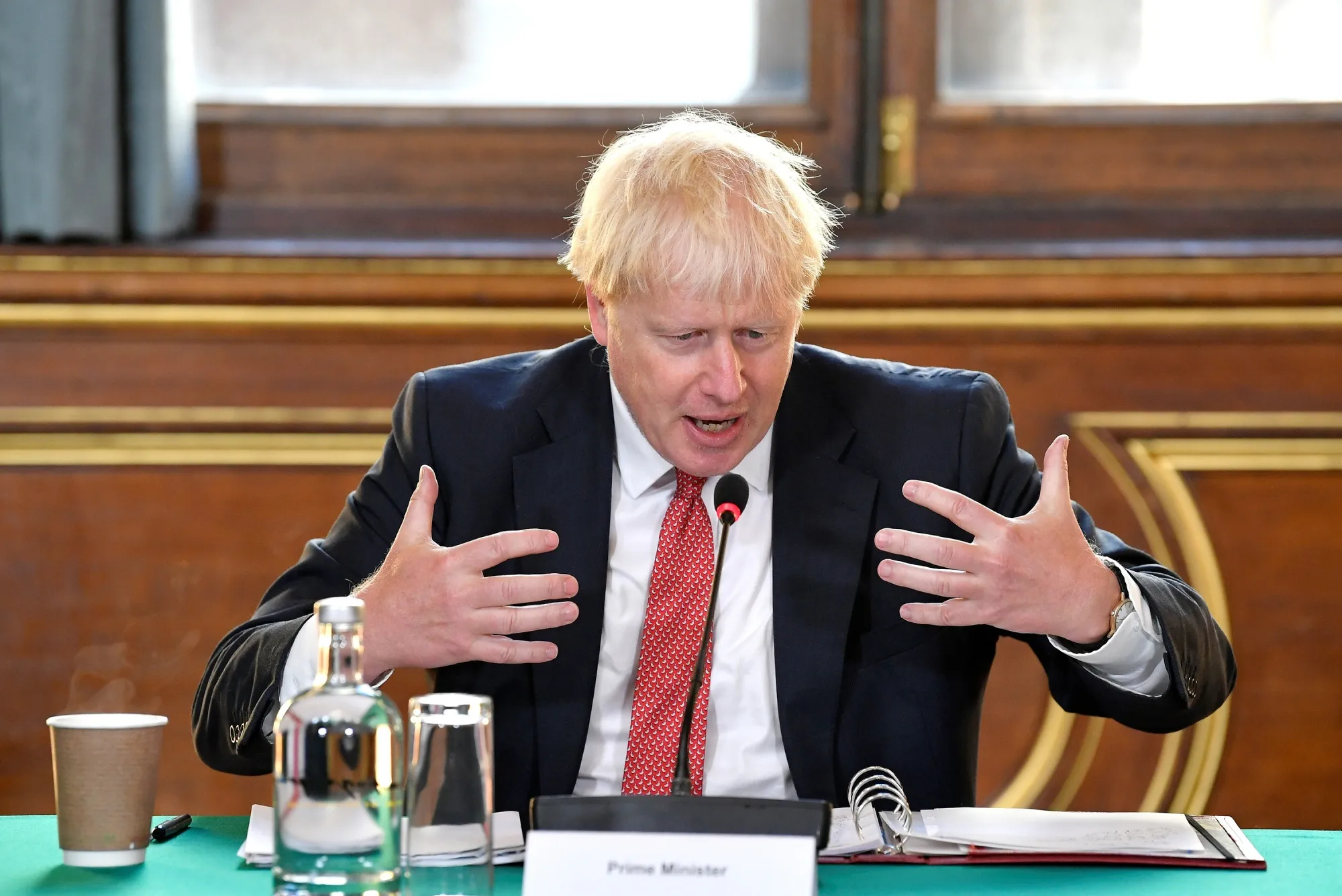 Boris Johnson on Sept. 1.