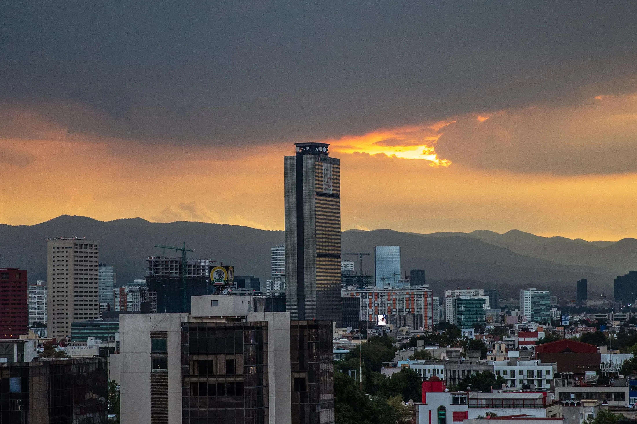 The Pemex Executive Tower in Mexico City.