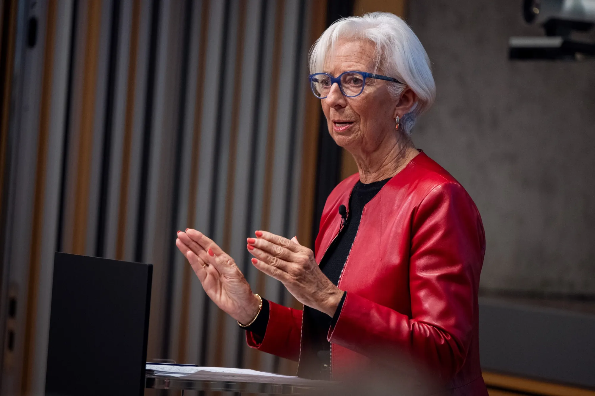 European Central Bank&nbsp;President Christine Lagarde