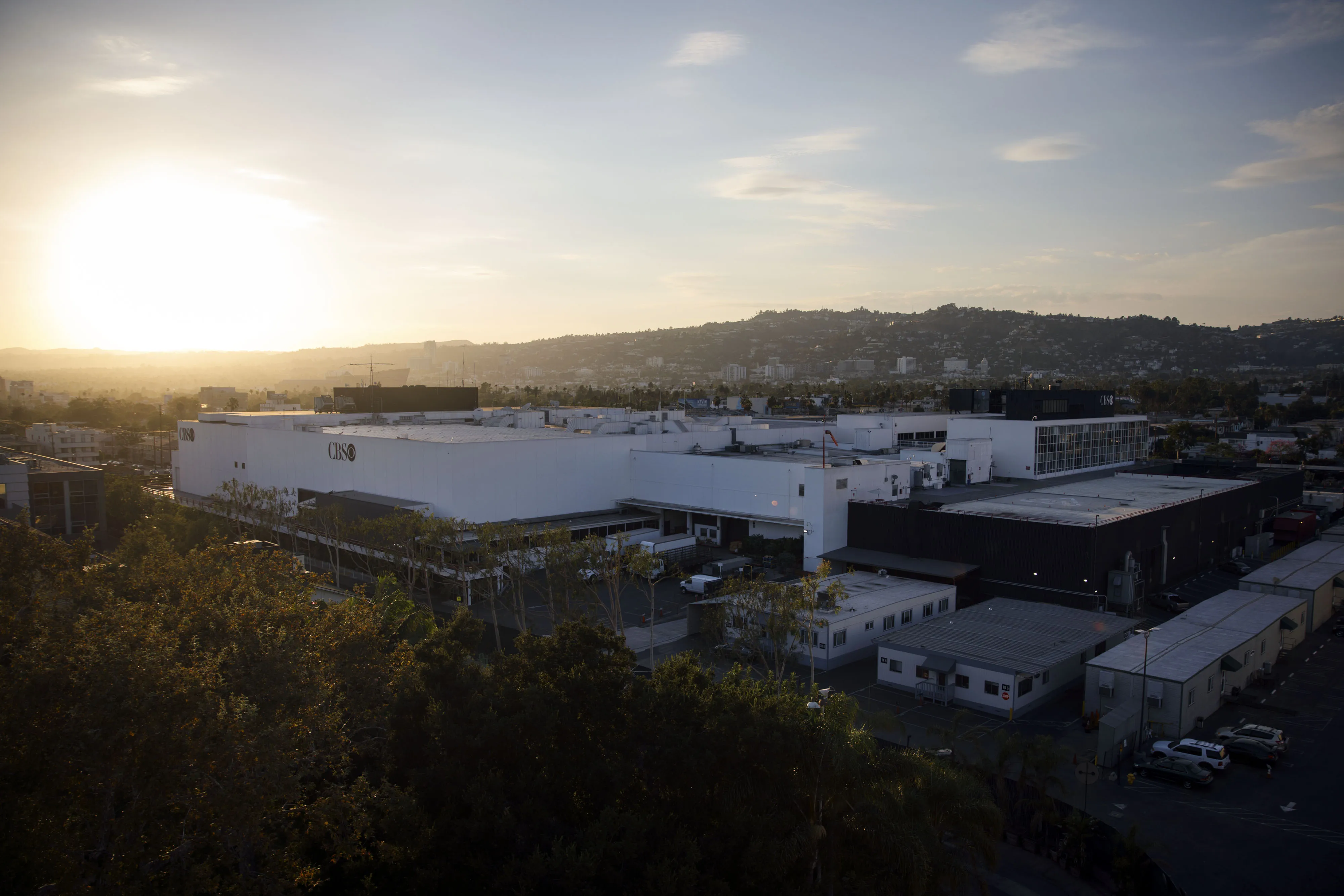 The Television City lot in central Los Angeles.