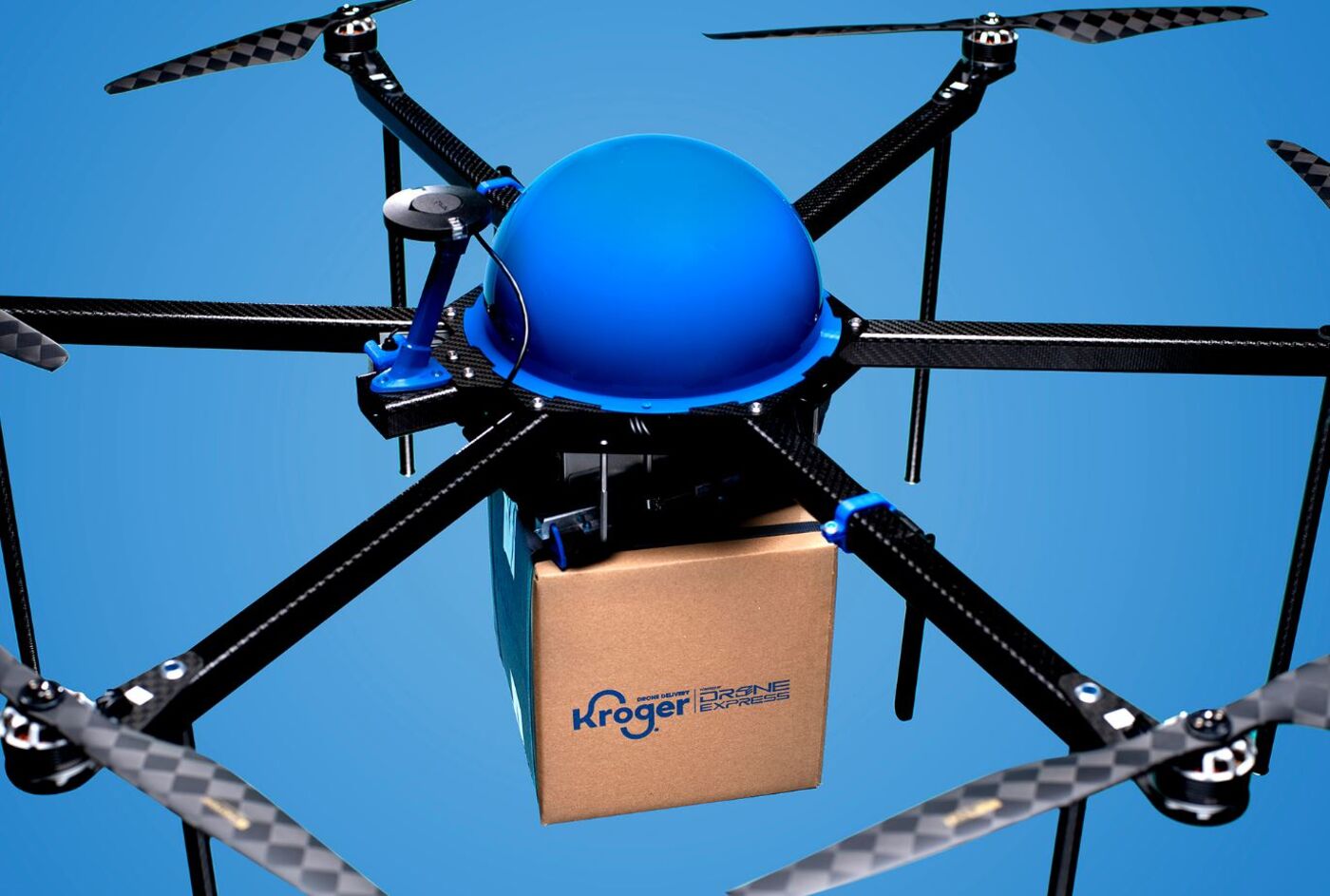 EMBARGOED Kroger drone