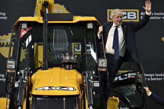 Johnson Sparks Outrage in India With Bulldozer Photo Shoot