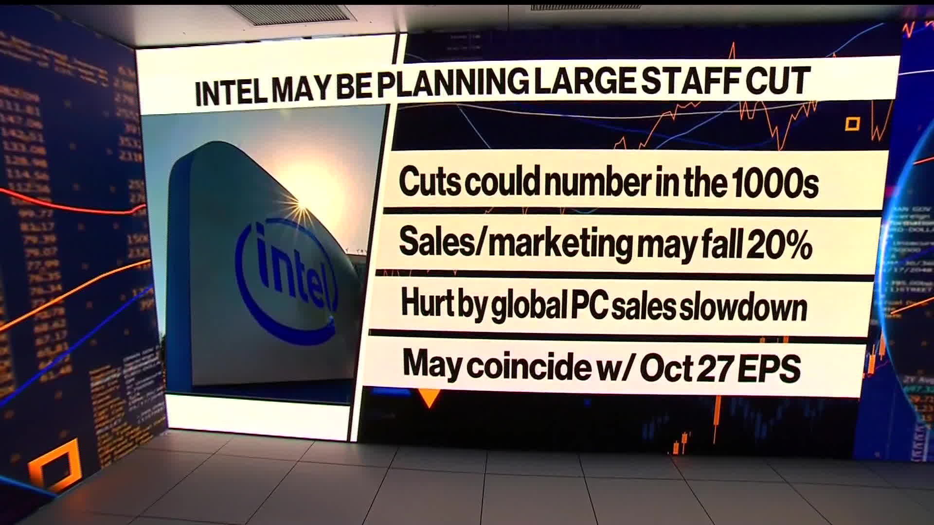 Watch Intel Planning to Cut Thousands of Jobs Bloomberg