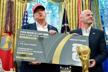 Trump Announces Kennedy Center To Host 2026 World Cup Draw
