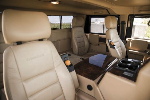 The interior of the H1.