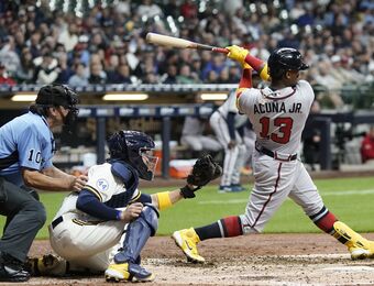 relates to Acuña Returns, Ozuna Homers as Braves Defeat Brewers 3-0