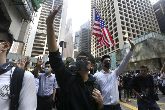 Protesters Gather in Central for Fifth Day: Hong Kong Update