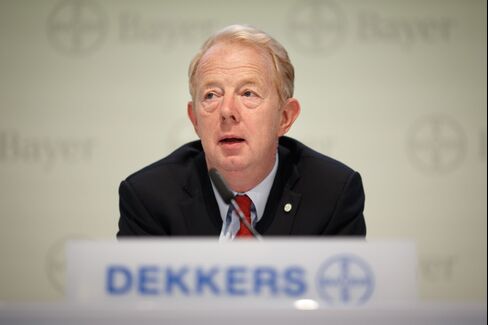 Bayer AG Chief Executive Officer Marijn Dekkers