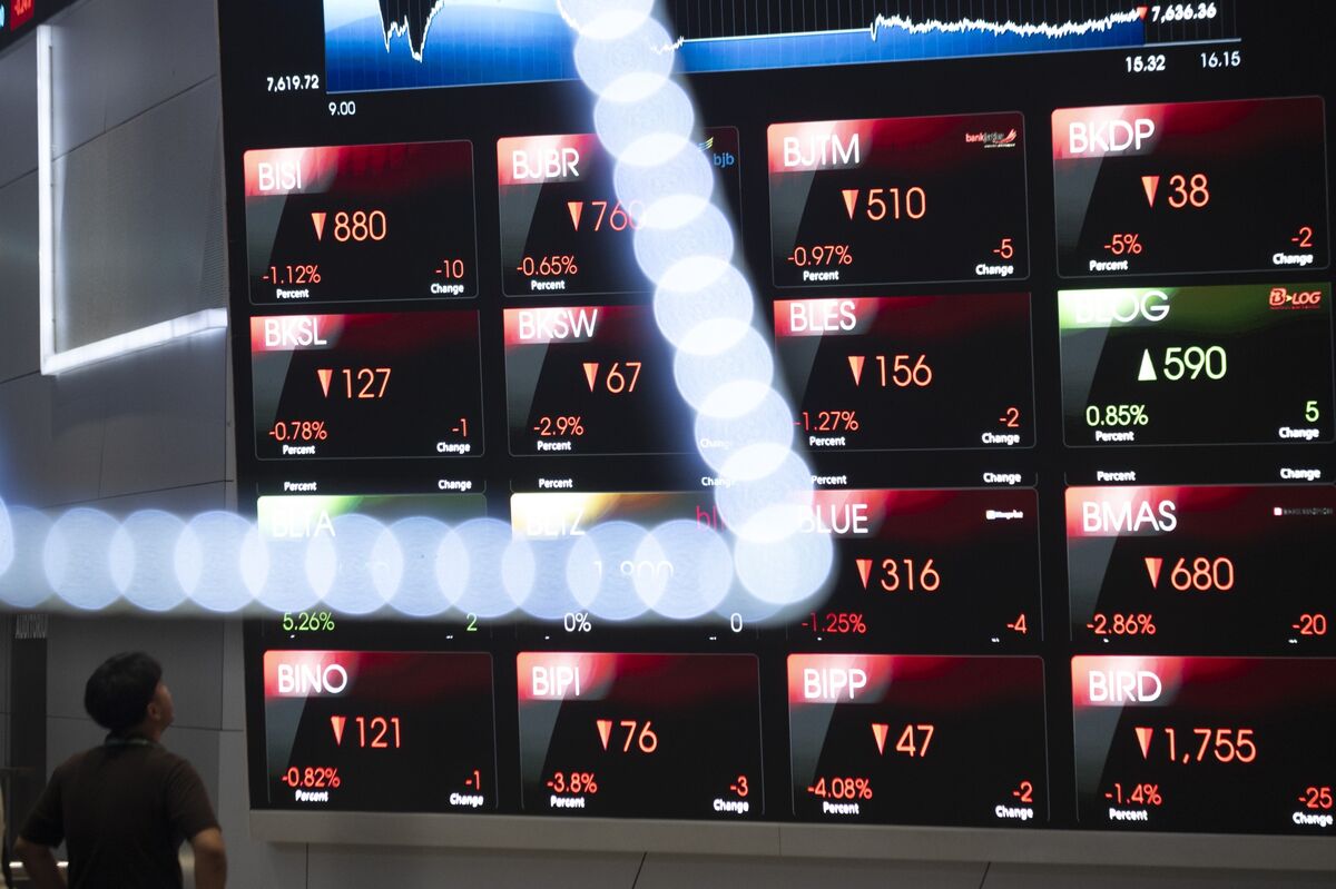 Indonesian Bond Demand, Stocks Hit After Finance Minister Exit