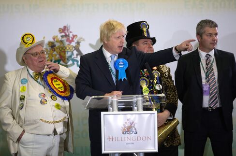 Boris Johnson Attends His Constituency Declaration