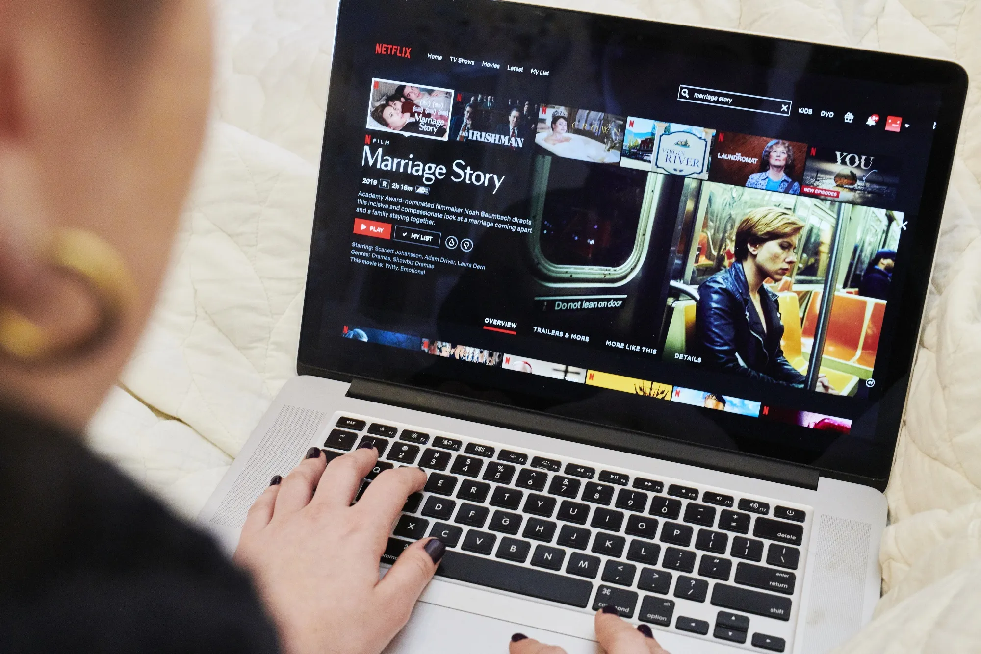 Netflix Inc. Illustrations As Streaming Company Dominates Golden Globe Nominations 