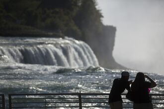 Visitors And Attractions At The Niagara Falls State Park As Tourism Rises