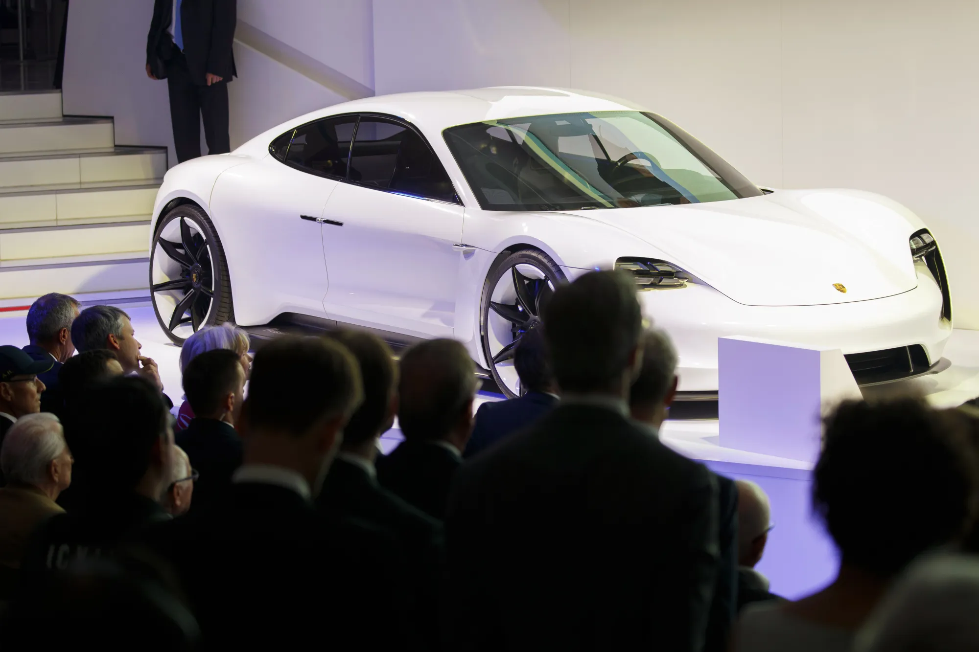 Porsche’s Taycan electric automobile