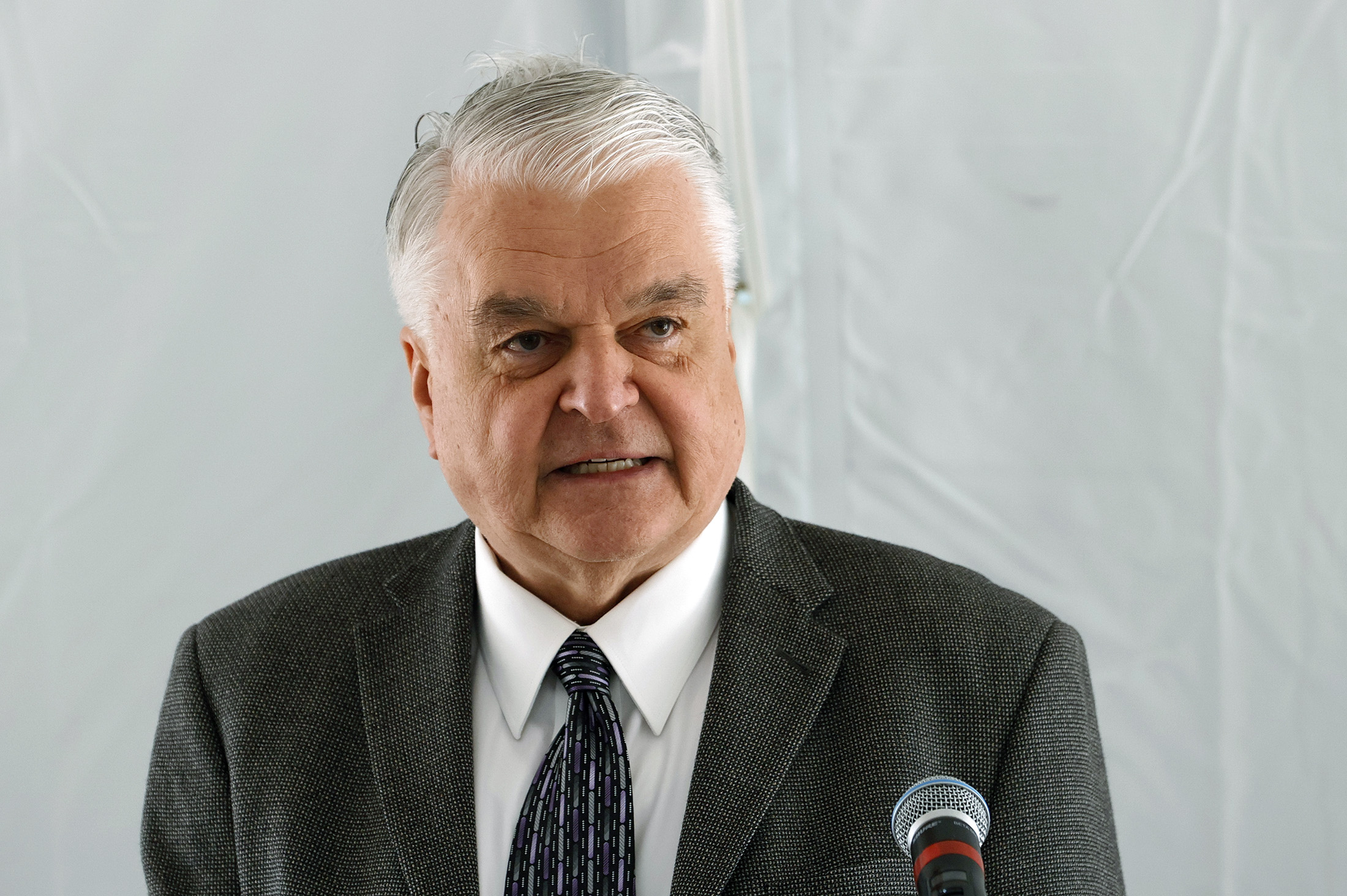 Nevada Governor Steve Sisolak Injured in Weekend Car Crash Bloomberg