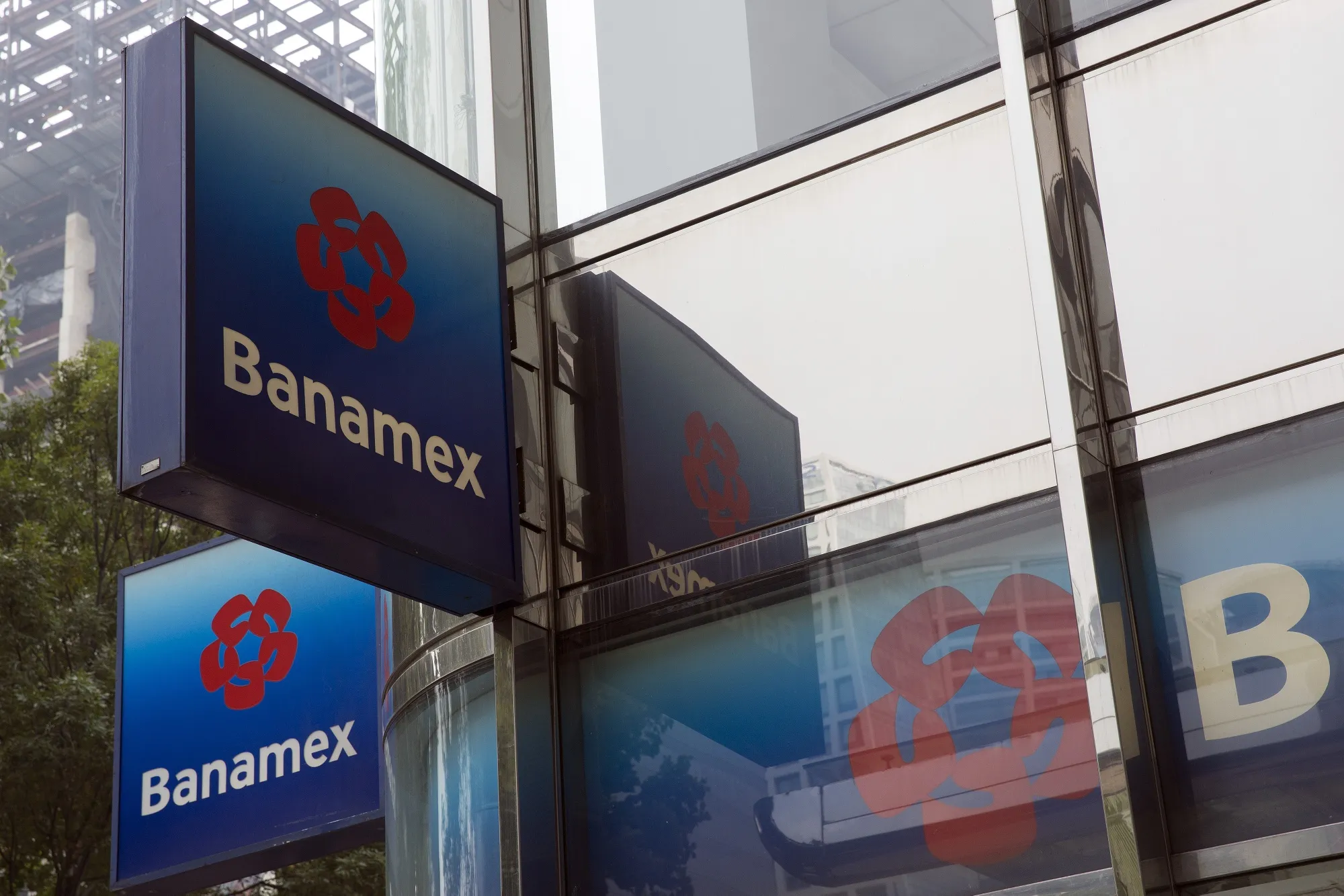 Inside A Citigroup Inc. Banamex Bank Branch