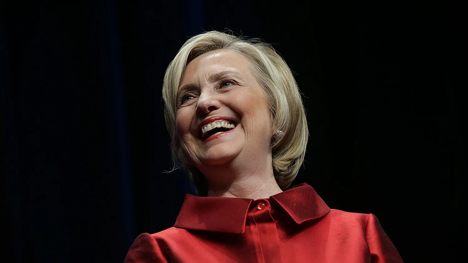 Democratic U.S. presidential hopeful and former U.S. Secretary of the State Hillary Clinton speaks during the Democratic Party of Virginia Jefferson-Jackson dinner June 26, 2015 at George Mason University's Patriot Center in Fairfax, Virginia.
