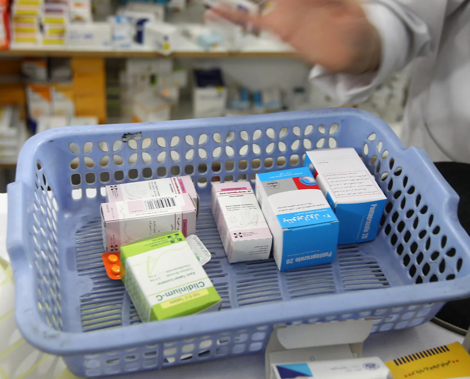 Time to fill the basket.