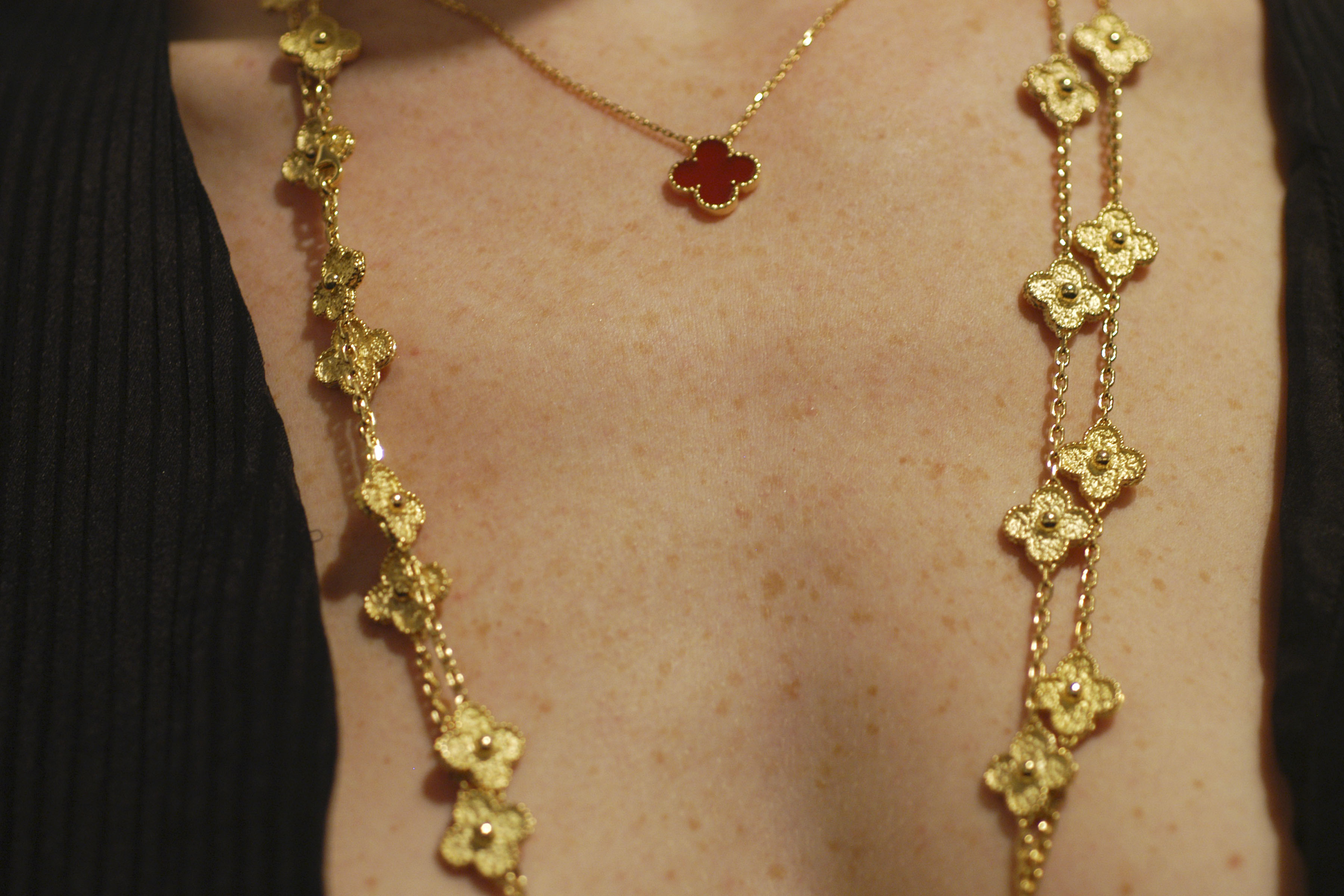 Cartier limited Necklace | Four Leaf Clover Whitegold 1681 Diamonds Pa ...