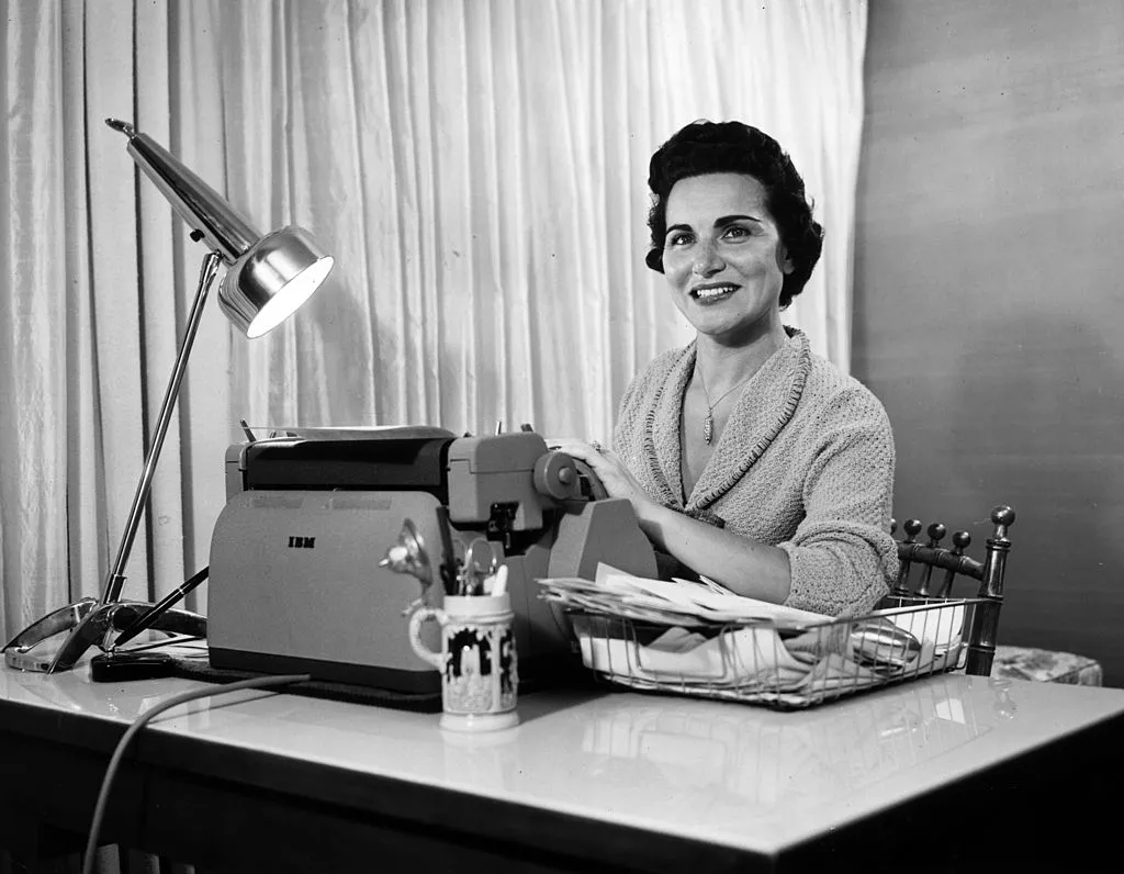 Advice columnist Abigail Van Buren, circa 1958.