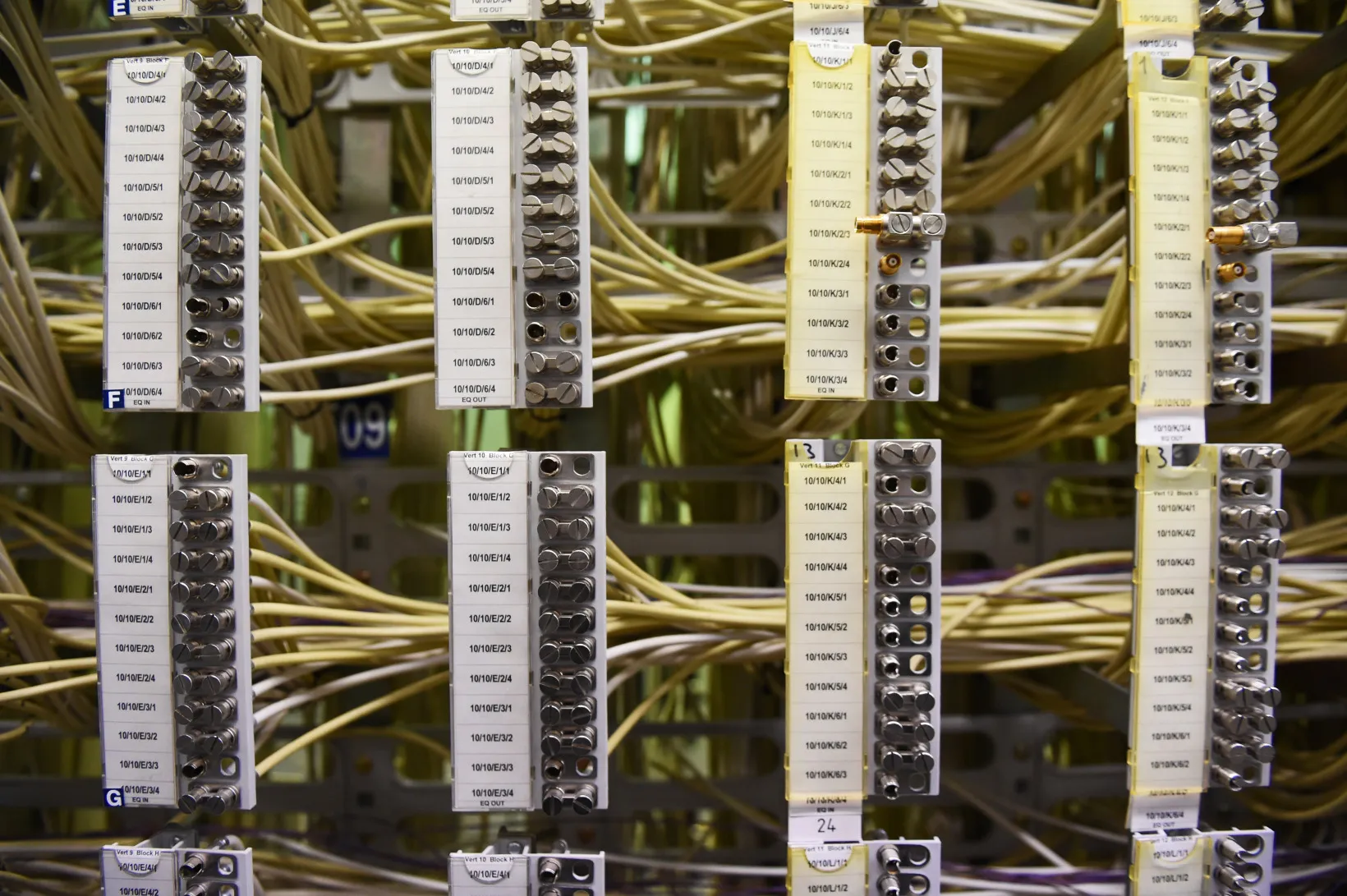 Inside A Telstra Corp. Exchange Equipment Building