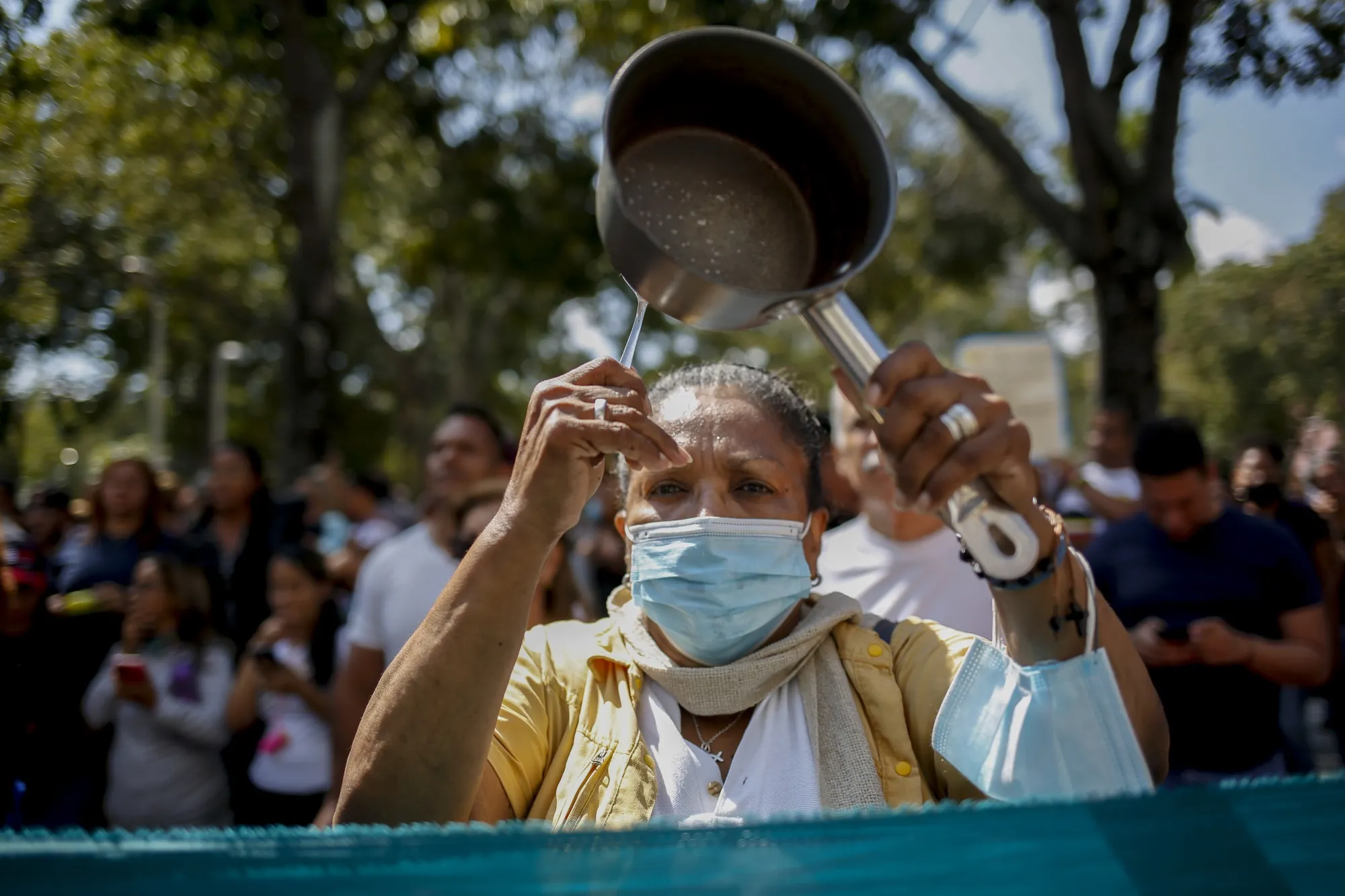 Venezuela has a lot of empty pots to fill.