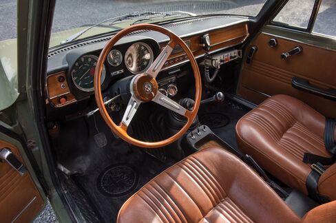 The 1966 Alfa Romeo Giulia Super “Polizia.”