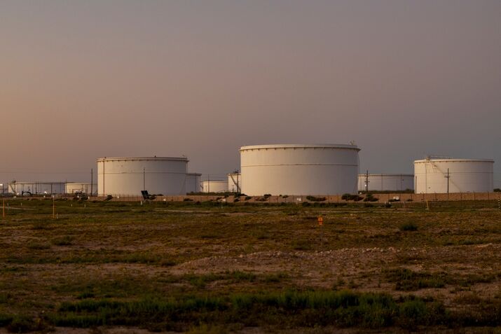 Oil Set For Biggest Weekly Gain Since Early 2023 On Mideast Risk