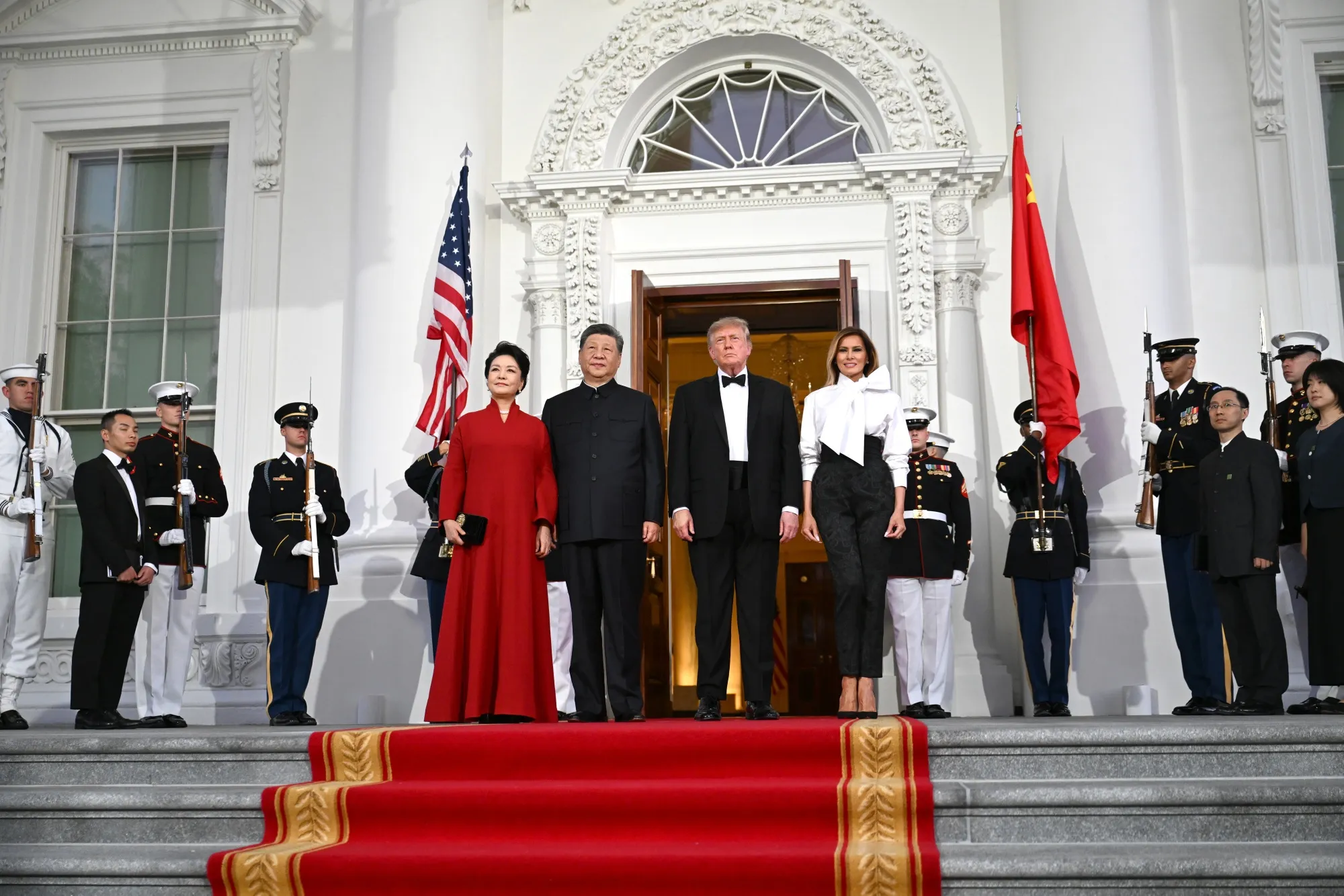 Trump-Xi Summit Goes Big on Pomp But Small on Substance - Bloomberg Trump-Xi Summit Goes Big on Pomp But Small on Substance - Bloomberg