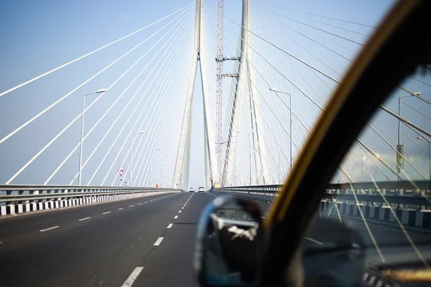 Bandra–Worli Sea Link in Mumbai, India