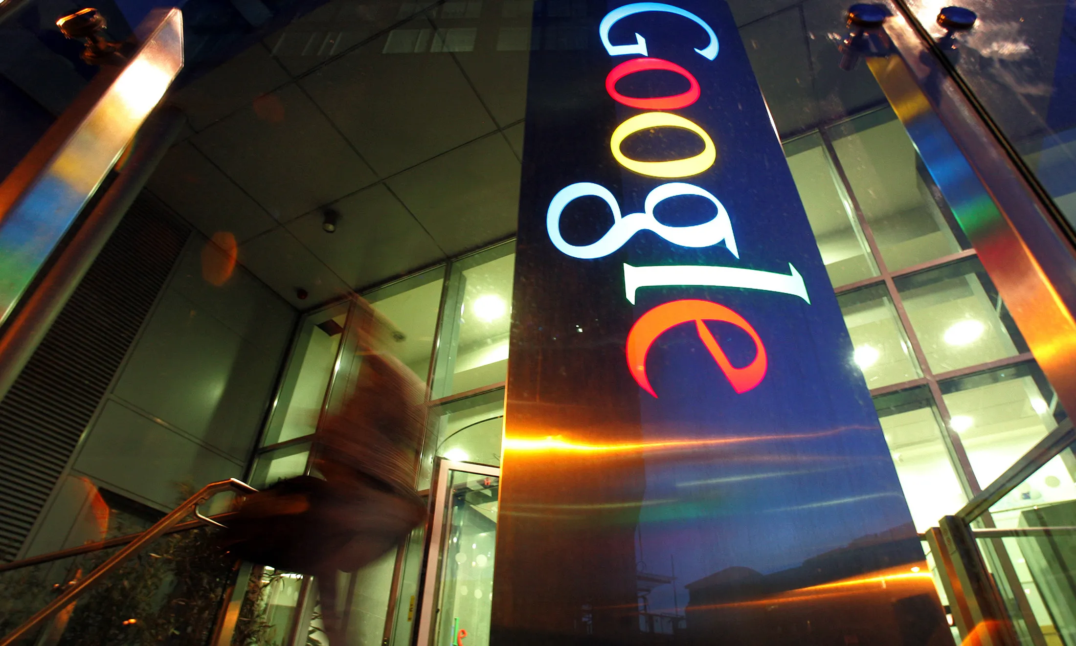 The Google Inc. company logo.

