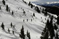 Arapahoe Basin plans to open new back country terrain that the Forest Service recently approved for expansion in Arapahoe Basin, Colorado.