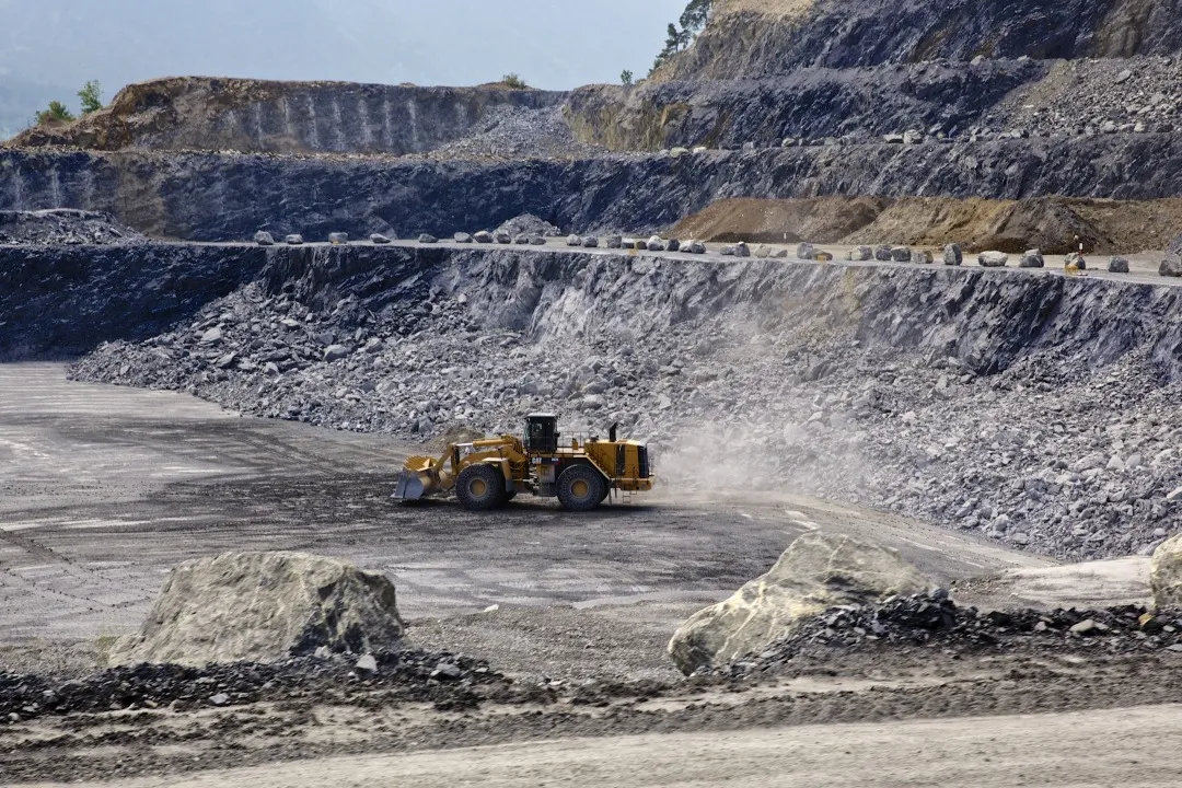 A quarry at Holcim Ltd.'s cement plant in Untervaz, Switzerland.
