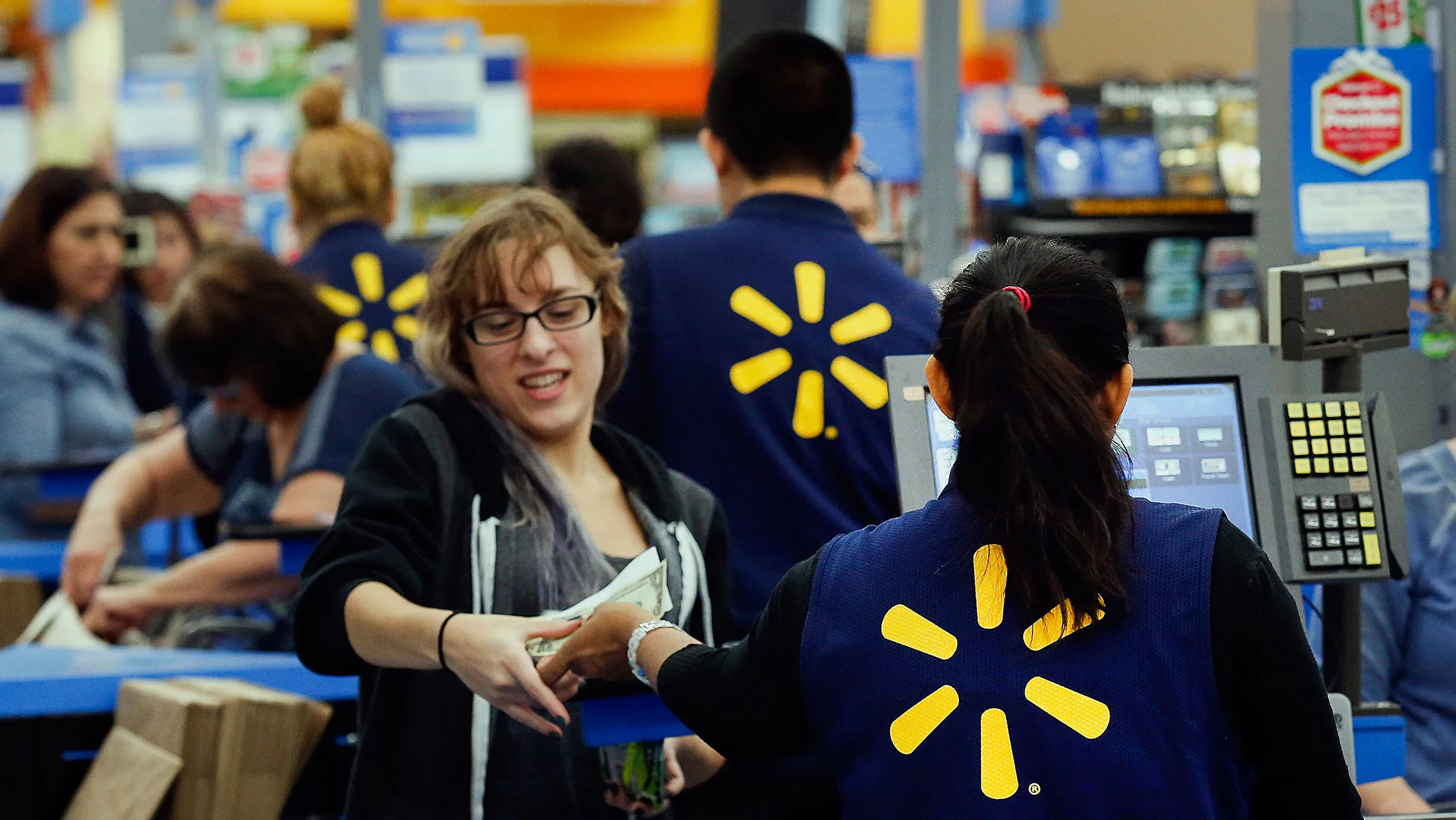 A Wal-Mart Stores Inc. in Los Angeles, California.
