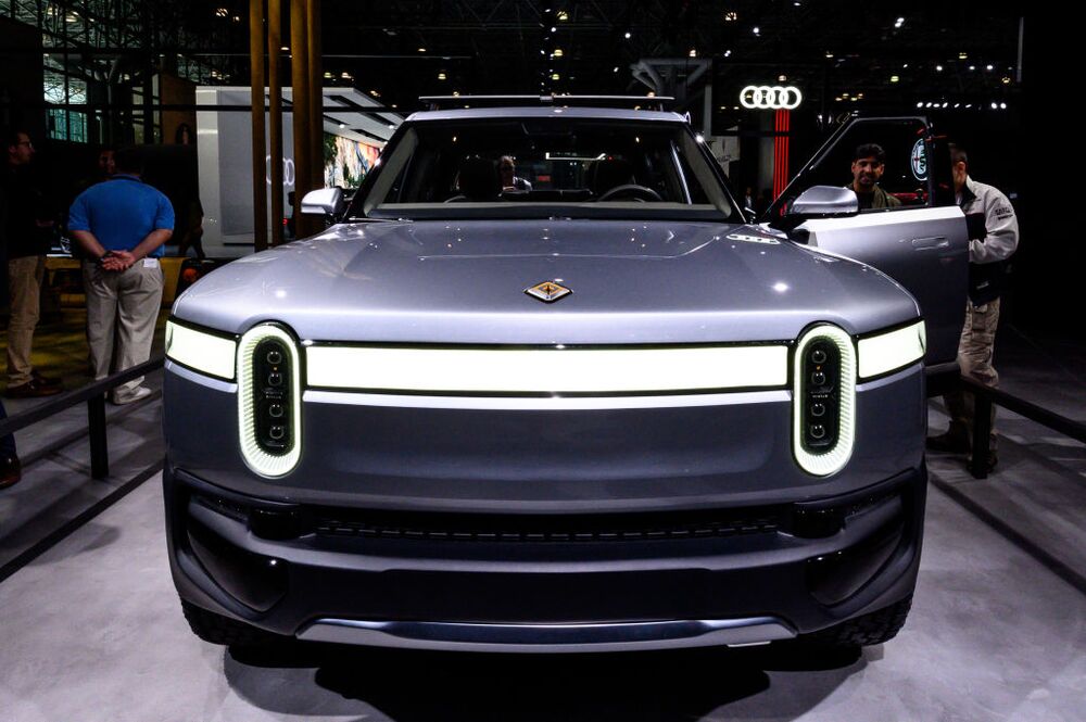 Rivian Rolls Off First Customer Vehicle Bloomberg