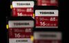 Toshiba Corp's digital high capacity (SDHC) memory cards