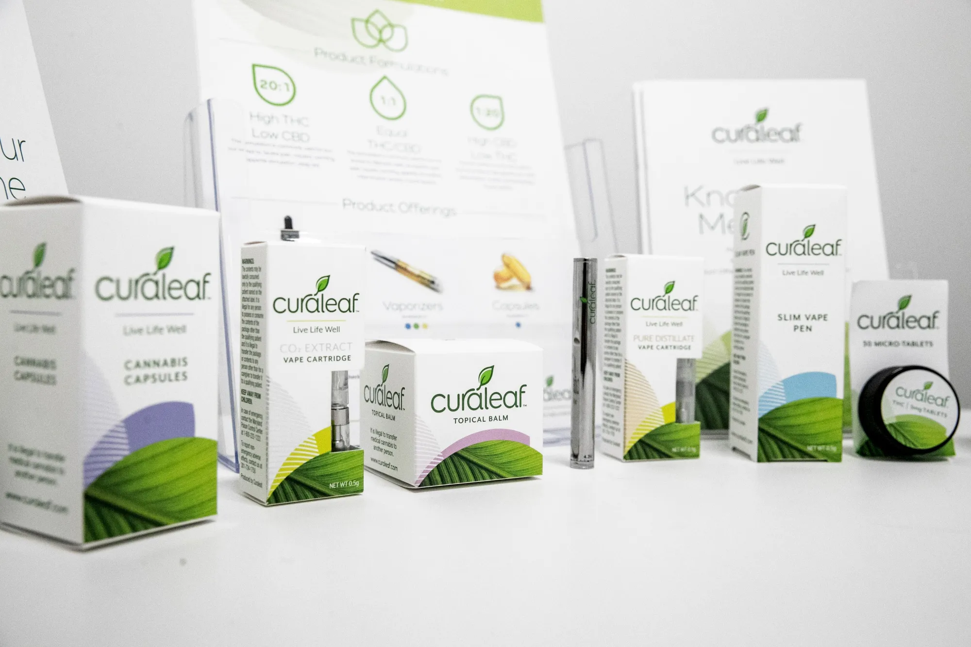 Curaleaf products