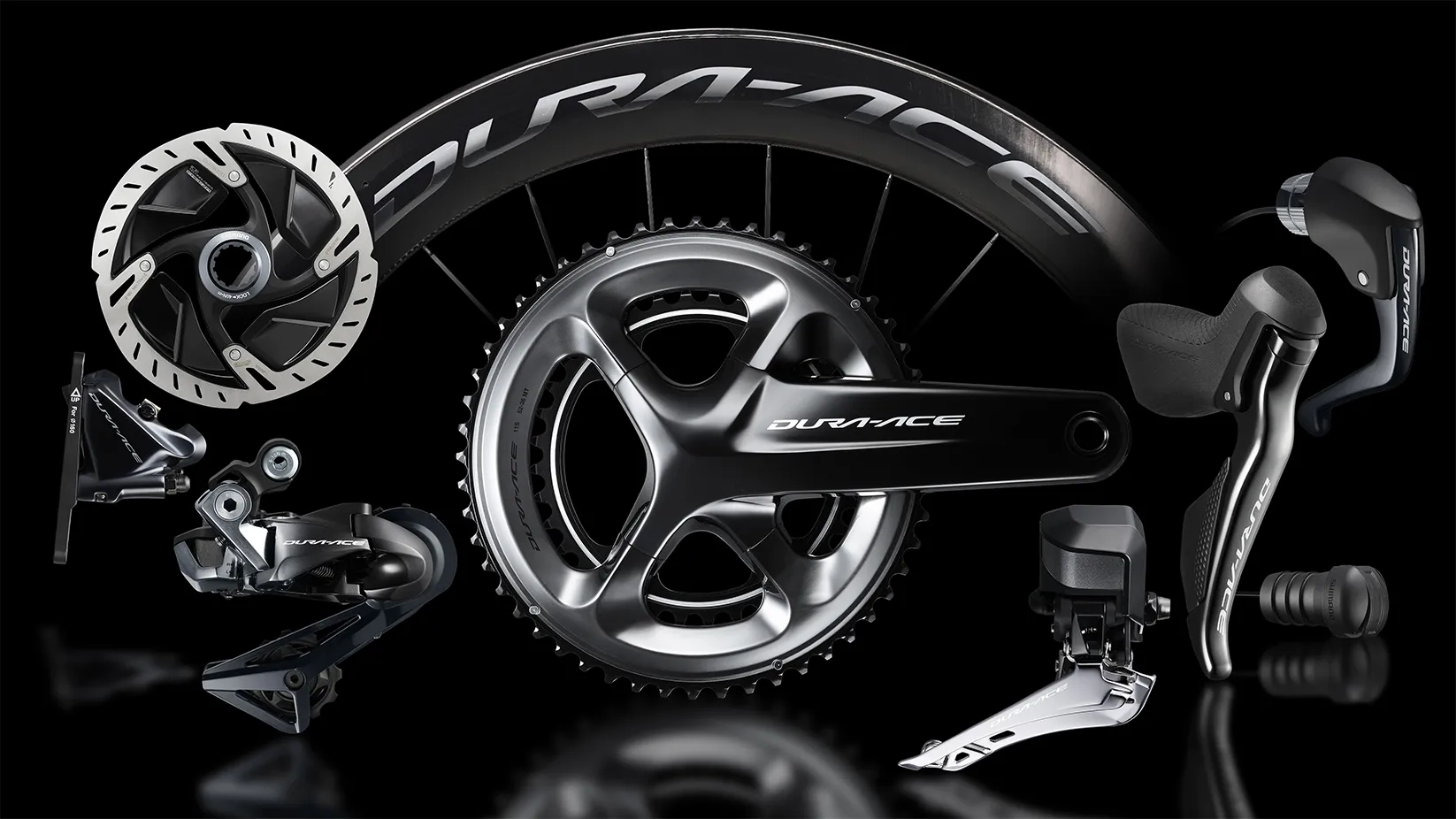 DURA-ACE R9170, Shimano’s component for road race bicycle.