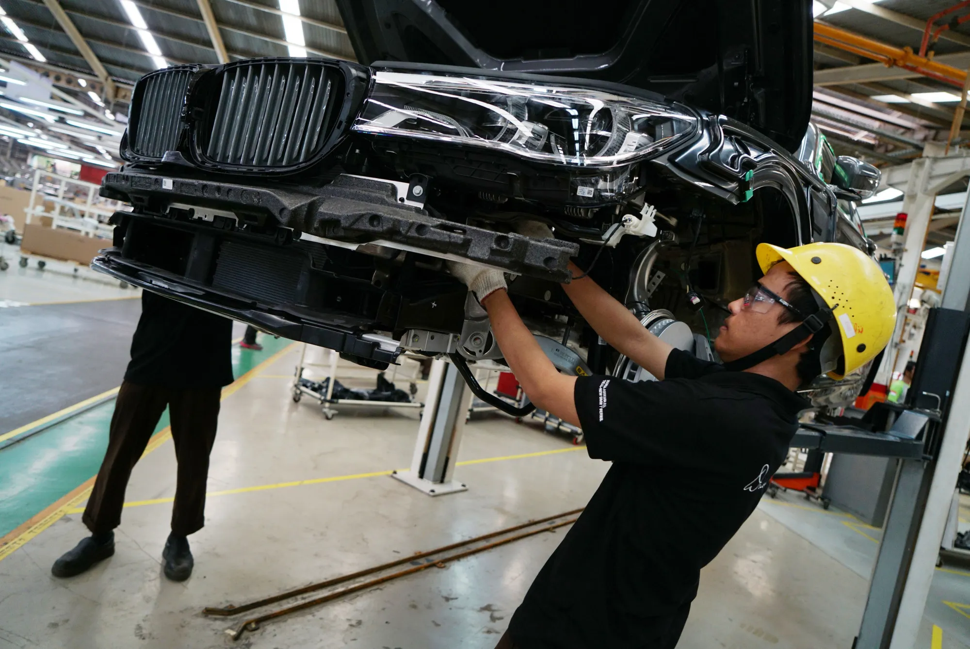 Production of BMW 7 Series Vehicle at BMW Plant